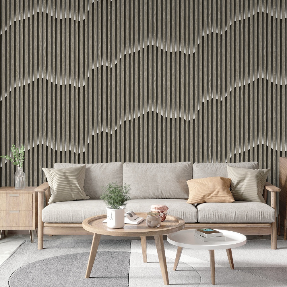 Mga Modernong PVC na Wallpaper K0243