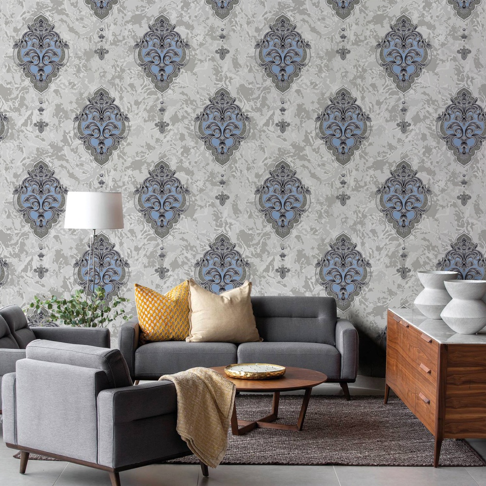 Mga Vintage PVC na Wallpaper K0325