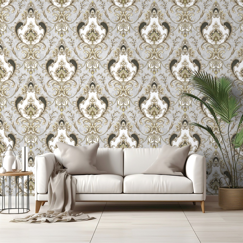 Mga Vintage PVC na Wallpaper K0336