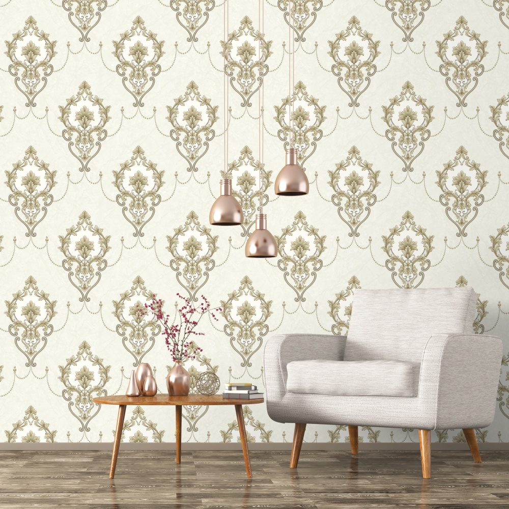 Mga Vintage PVC na Wallpaper K0343