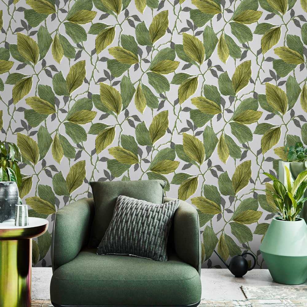 Mga Natural na PVC na Wallpaper K0407