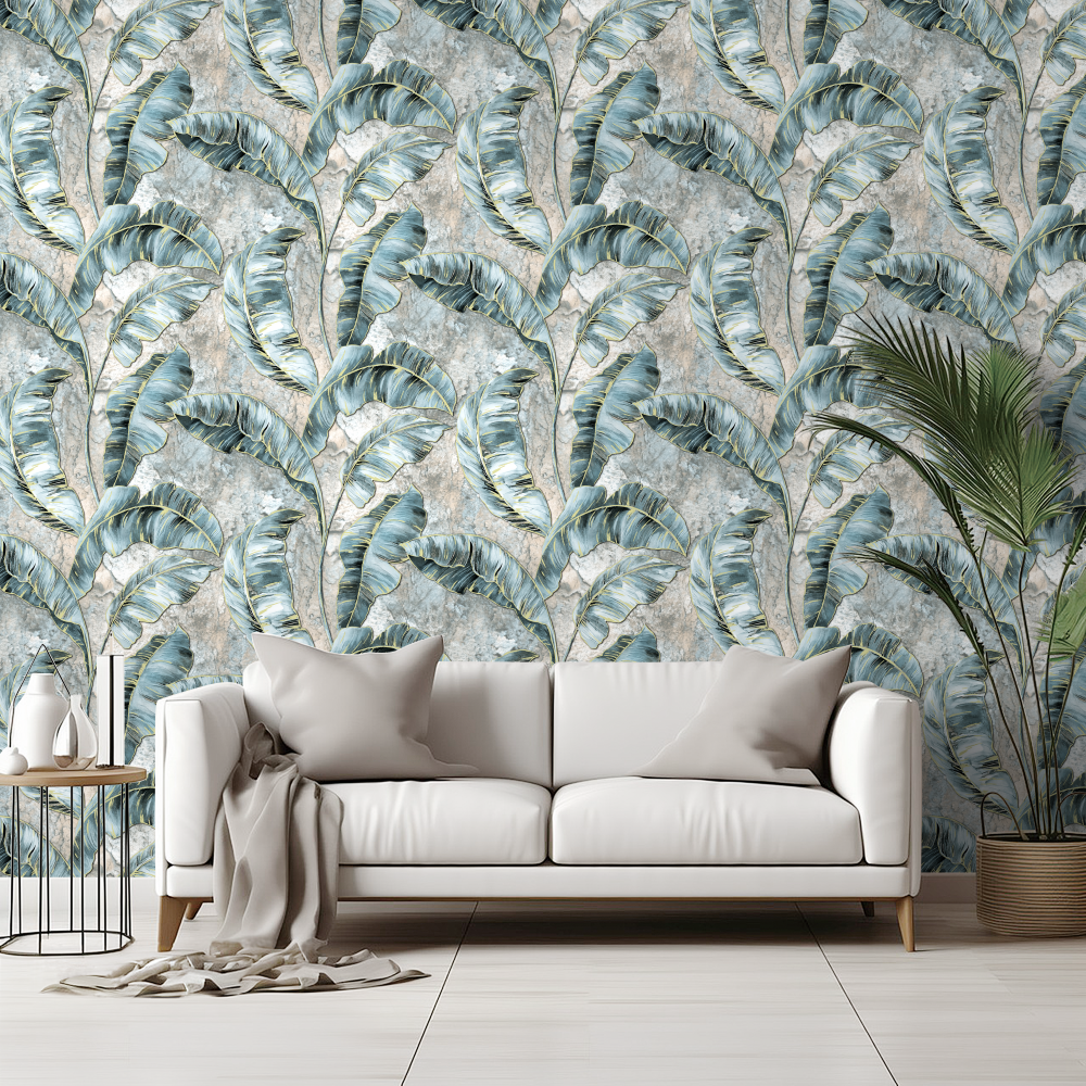Mga Natural na PVC na Wallpaper K0409